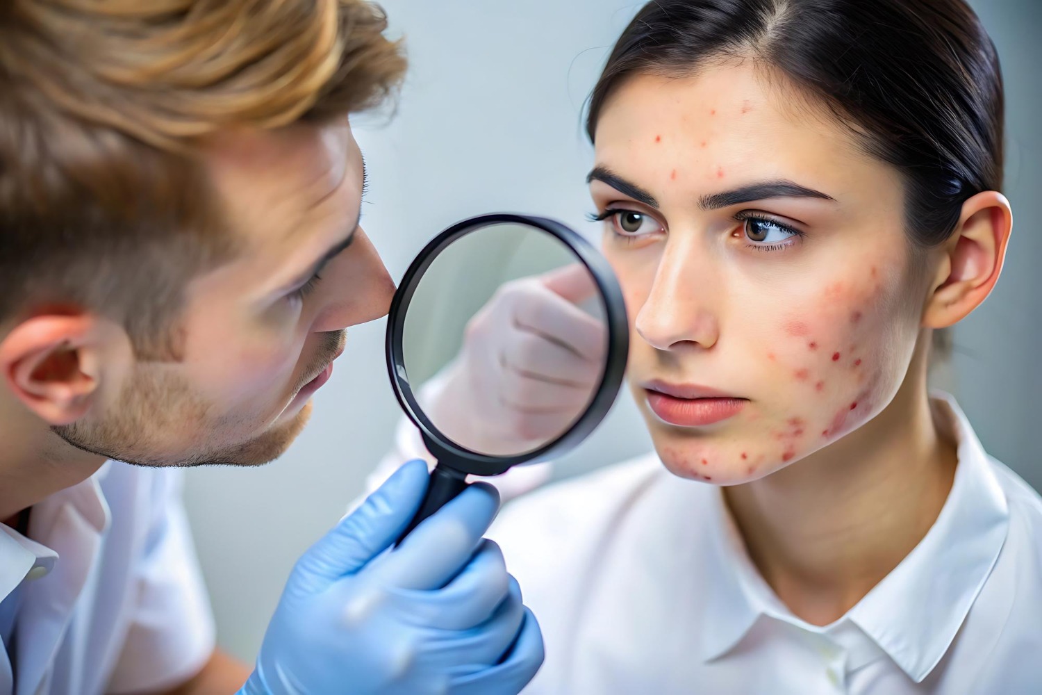 Acne consultation with Dr. Haitham Al-Gzlan in Riyadh