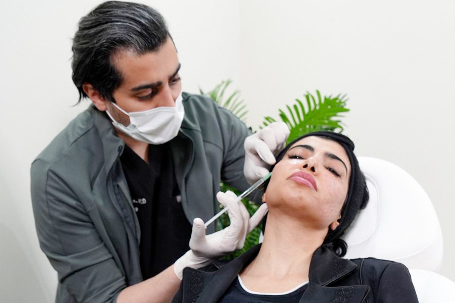 Aesthetic injectable treatment by Dr. Haitham Al-Gzlan