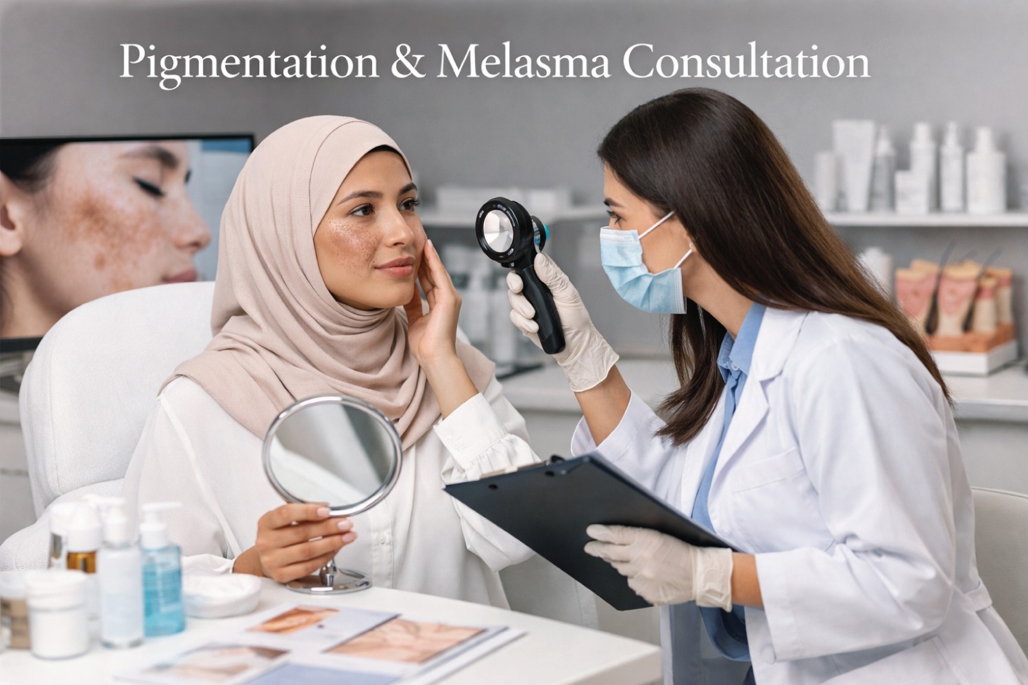 Pigmentation and melasma consultation with Dr. Haitham Al-Gzlan in Riyadh