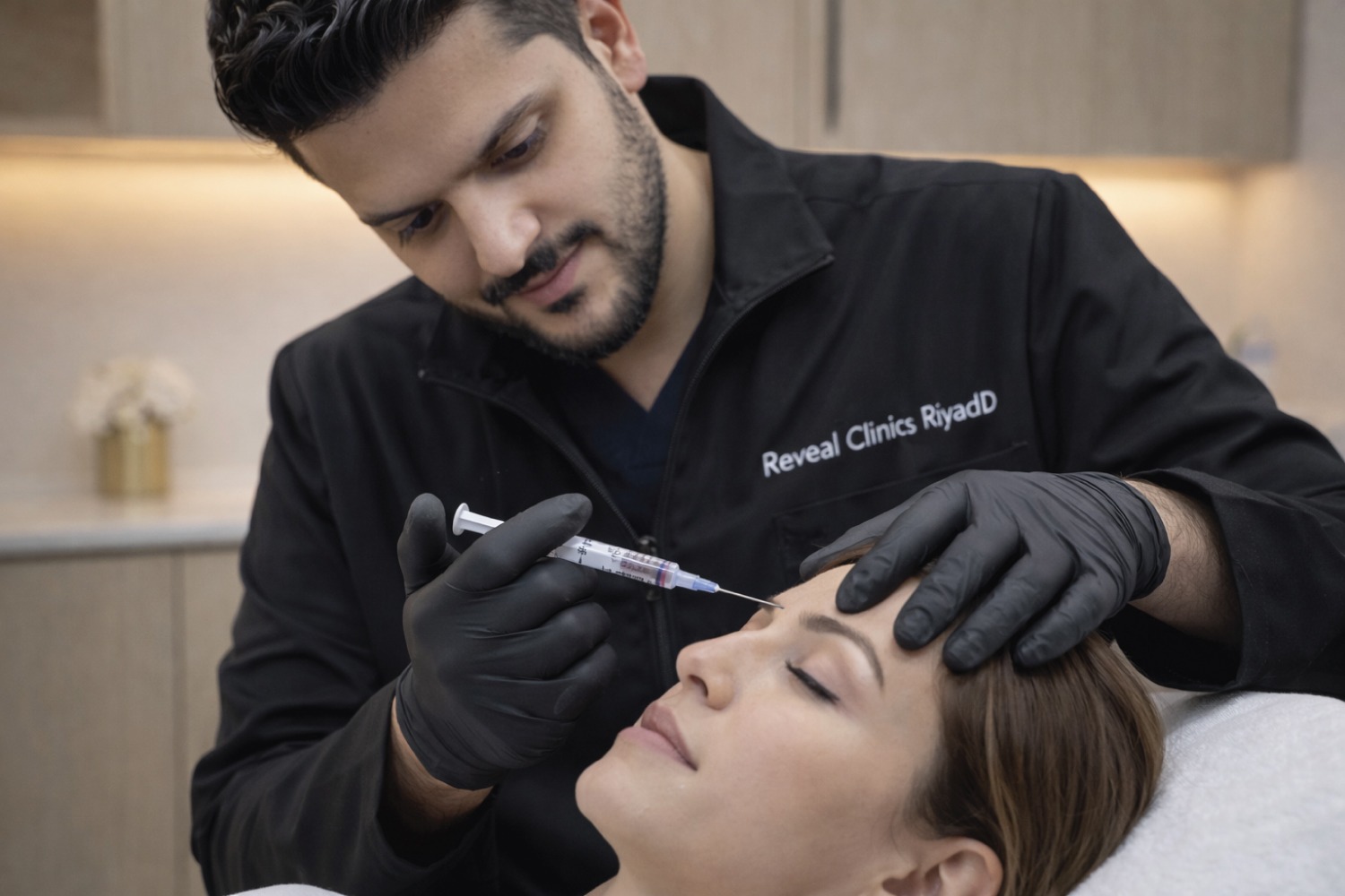 Natural Botox injection technique by Dr. Haitham Al-Gzlan