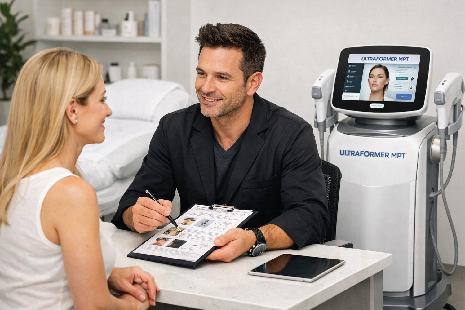 UltraFormer MPT at Reveal Clinics Riyadh - by Haitham UltraFormer MPT consultation with Dr. Haitham Al-Gzlan in Riyadh