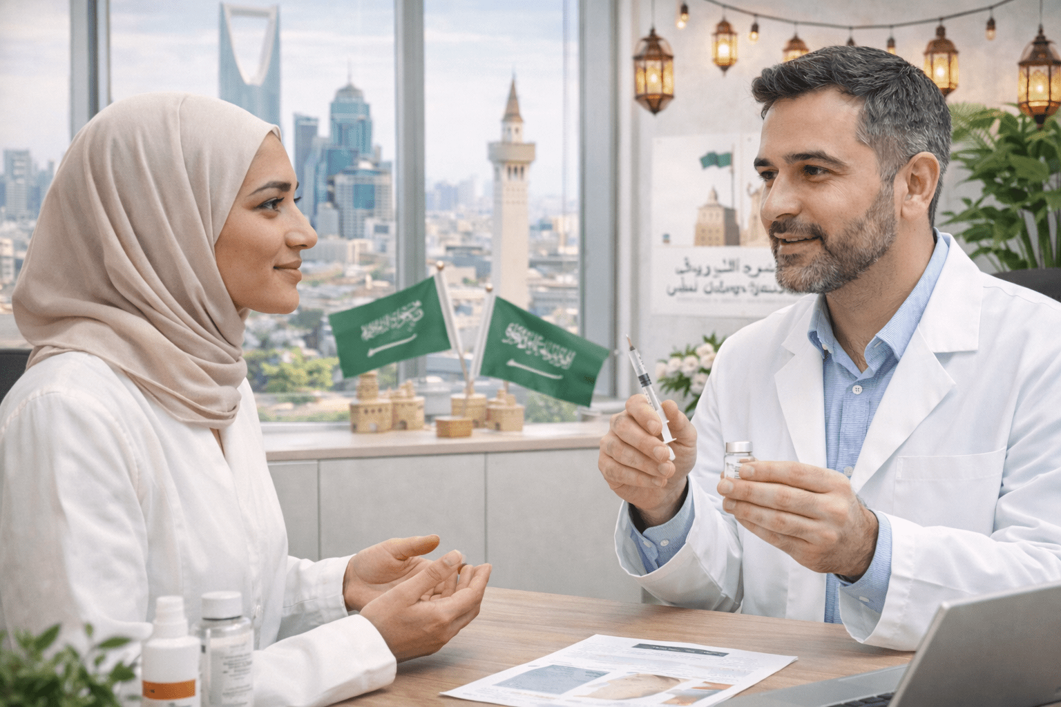 Injectable consultation before Founding Day in Riyadh