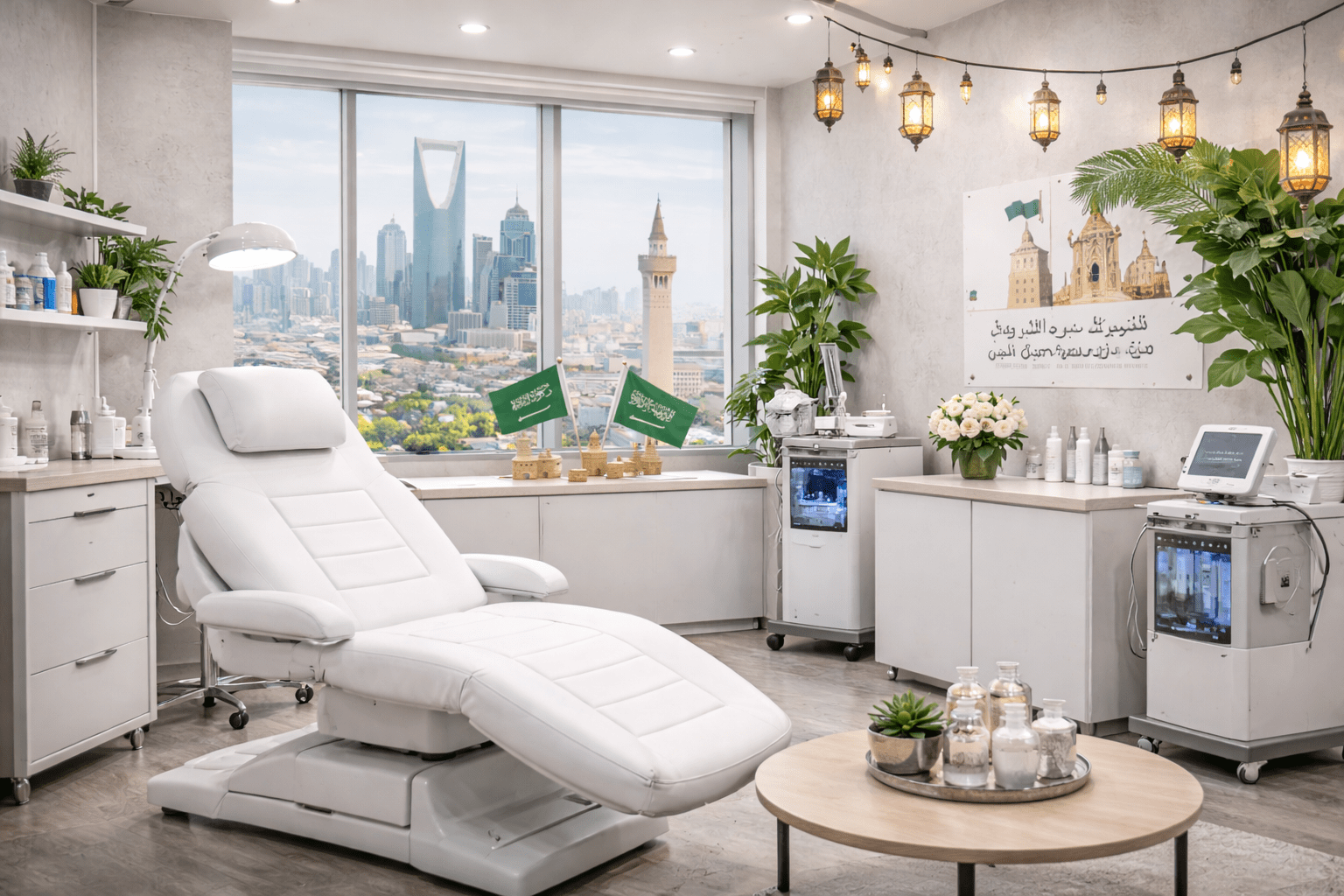 Skin care consultation during Founding Day season in Riyadh
