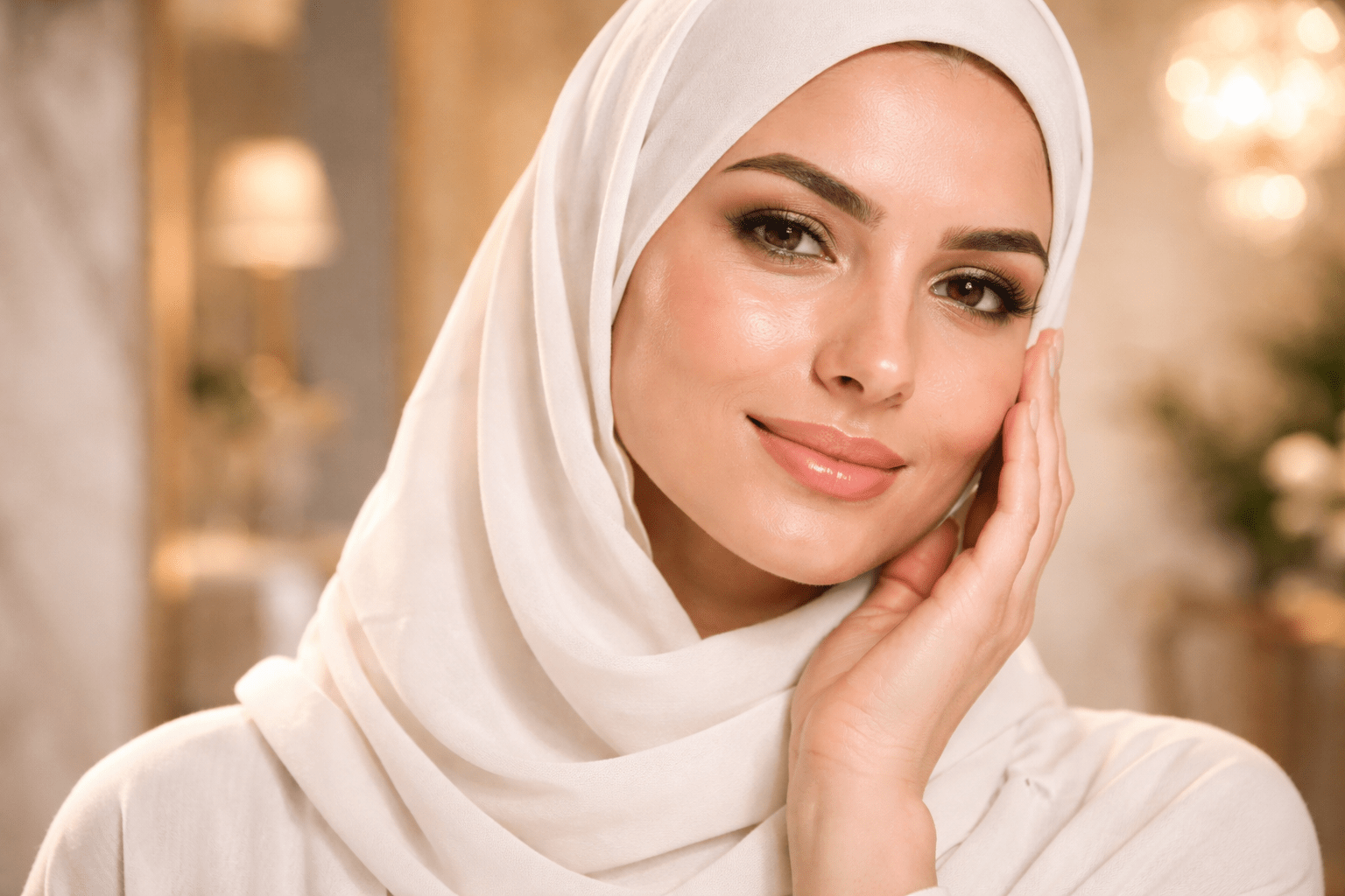 Woman with clear even skin after Pico laser treatment in Riyadh