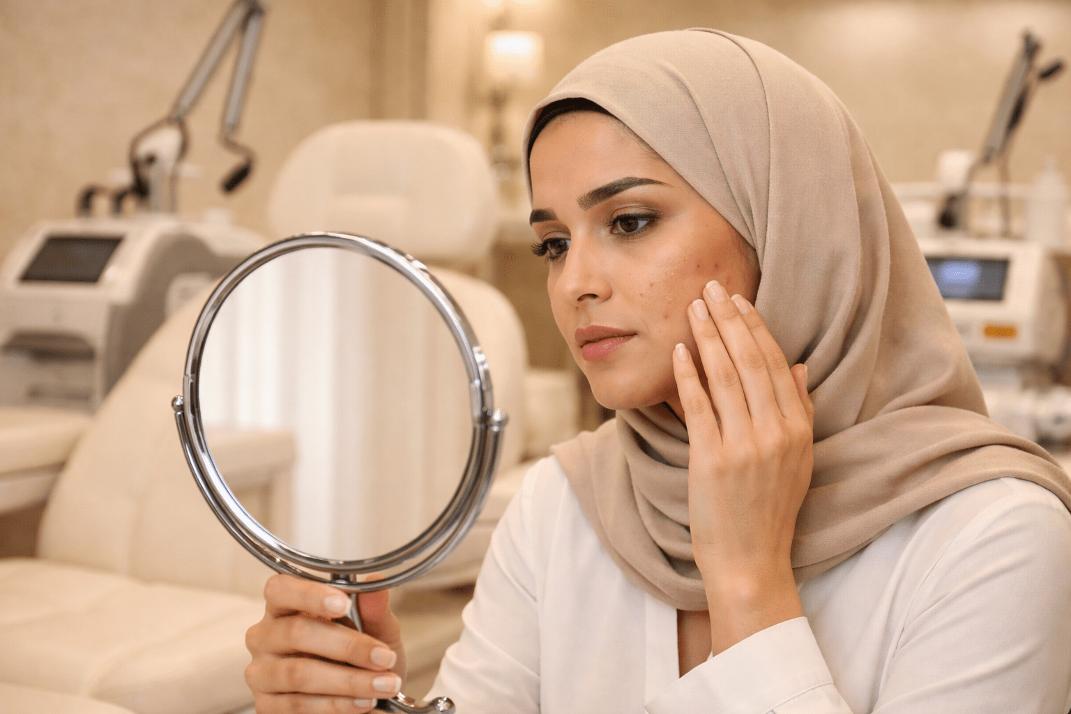 acne and pigmentation after Ramadan Riyadh