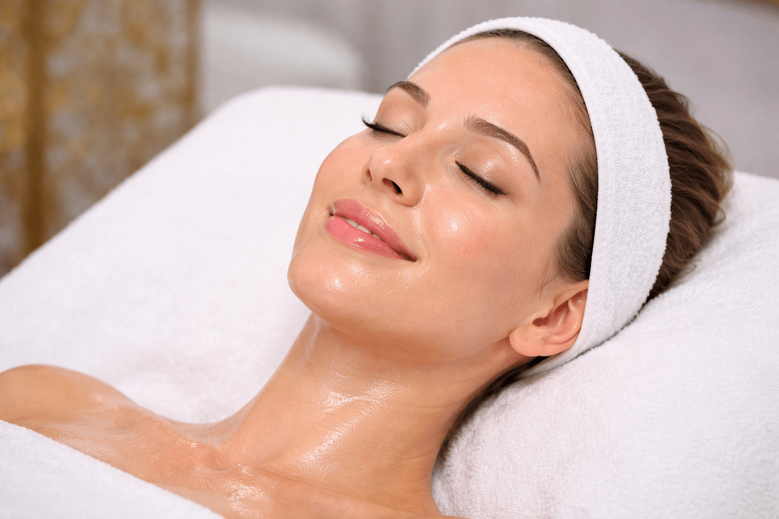 glowing hydrated skin after HydraFacial treatment