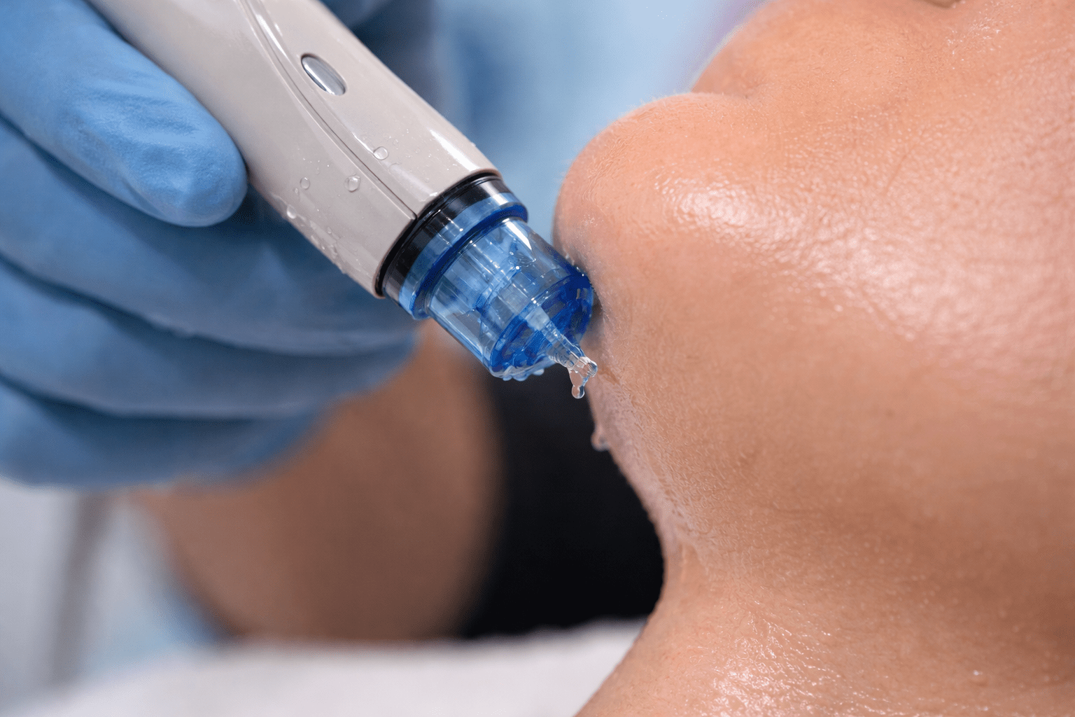 HydraFacial exfoliation treatment in Riyadh