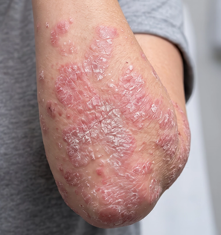 Before eczema treatment