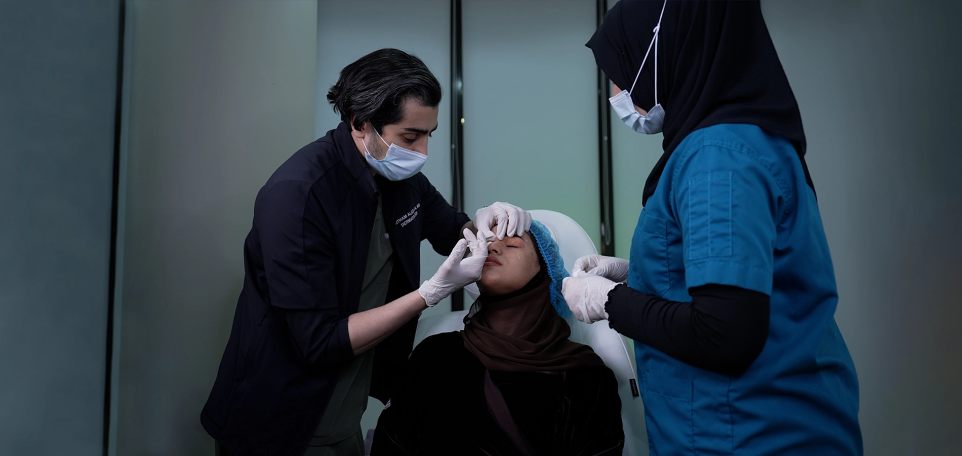 Botox and neuromodulator treatment by Dr. Haitham Al-Gzlan in Riyadh