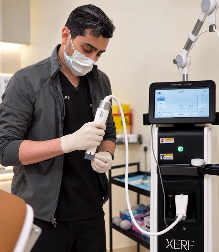 XERF skin tightening treatment in Riyadh