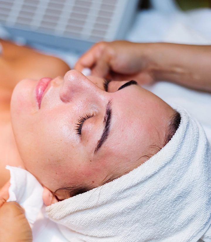 Clear + Brilliant treatment for pores and early fine lines