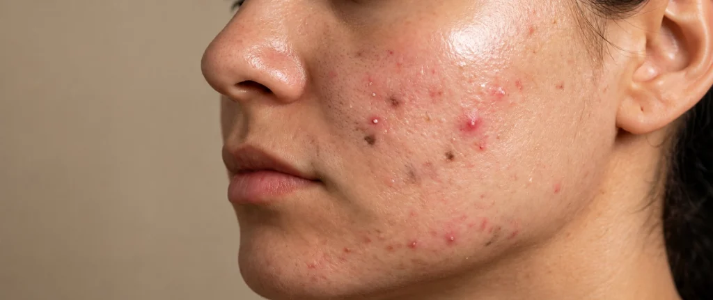 Adult acne treatment and skincare considerations
